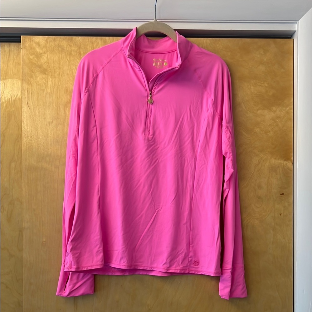 Lilly Pulitzer Pink Pullover Jacket